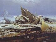 Caspar David Friedrich The Polar Sea (mk45) oil painting